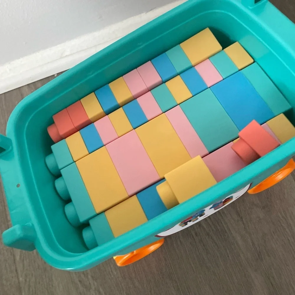Soft Blocks Building Set for Kids - Multicolor